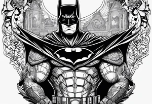 Batman starring tattoo idea