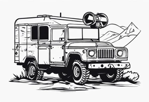 Something from Wasteland 3 game. tattoo idea