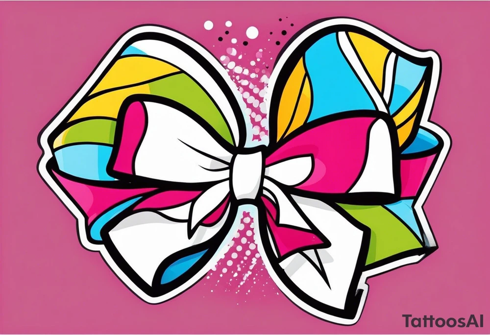 Girly bow tattoo idea