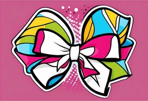 Girly bow tattoo idea