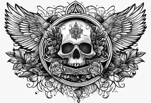 W with arrows tattoo idea