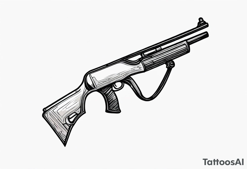 capricorn with a shotgun tattoo idea