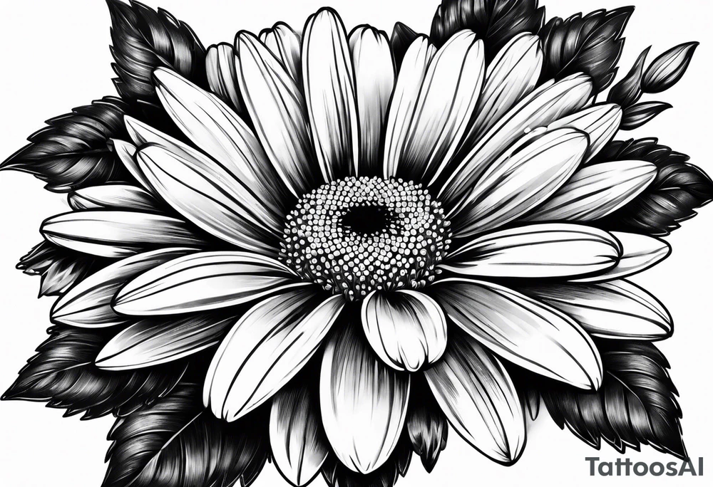 daisy tattoo idea