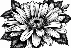 daisy tattoo idea