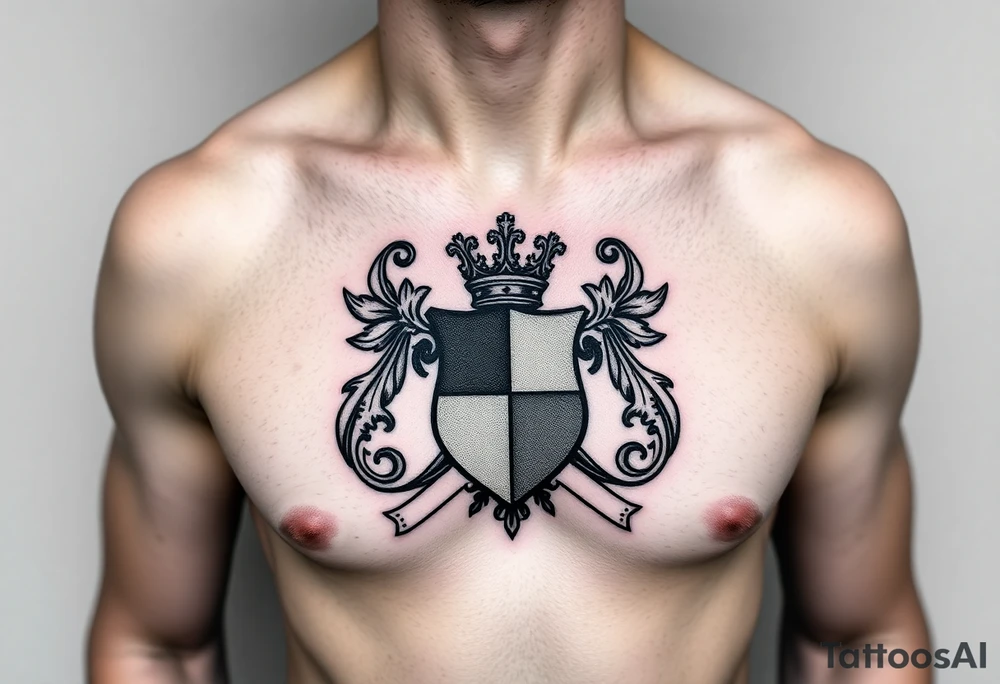 Smith, Irish family crest.
Full chest tattoo idea tattoo idea