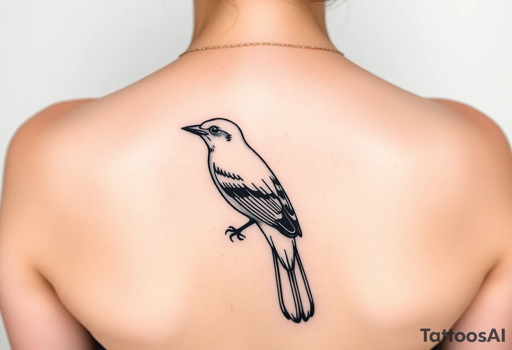 mockingbird tattoo idea
