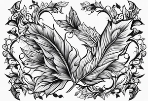 leafs flying tattoo idea
