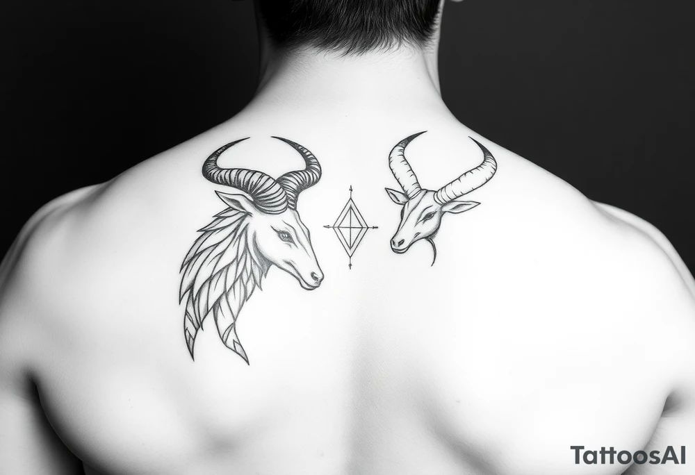 Cancer male Taurus female tattoo idea