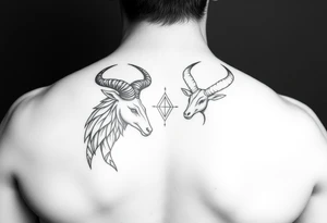 Cancer male Taurus female tattoo idea