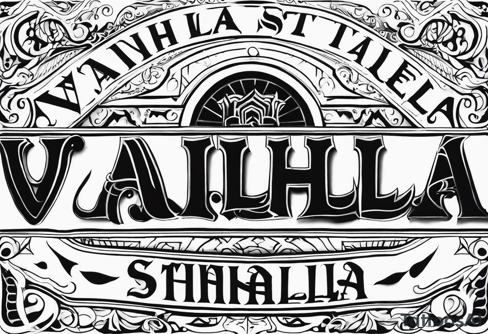 Valhalla  steps tattoo idea