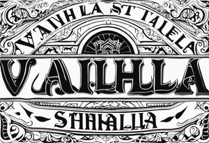 Valhalla  steps tattoo idea