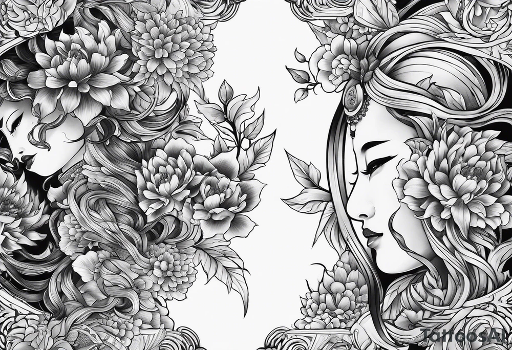 Jing Jang tattoo idea