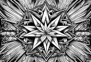Morning star whip lit tattoo idea