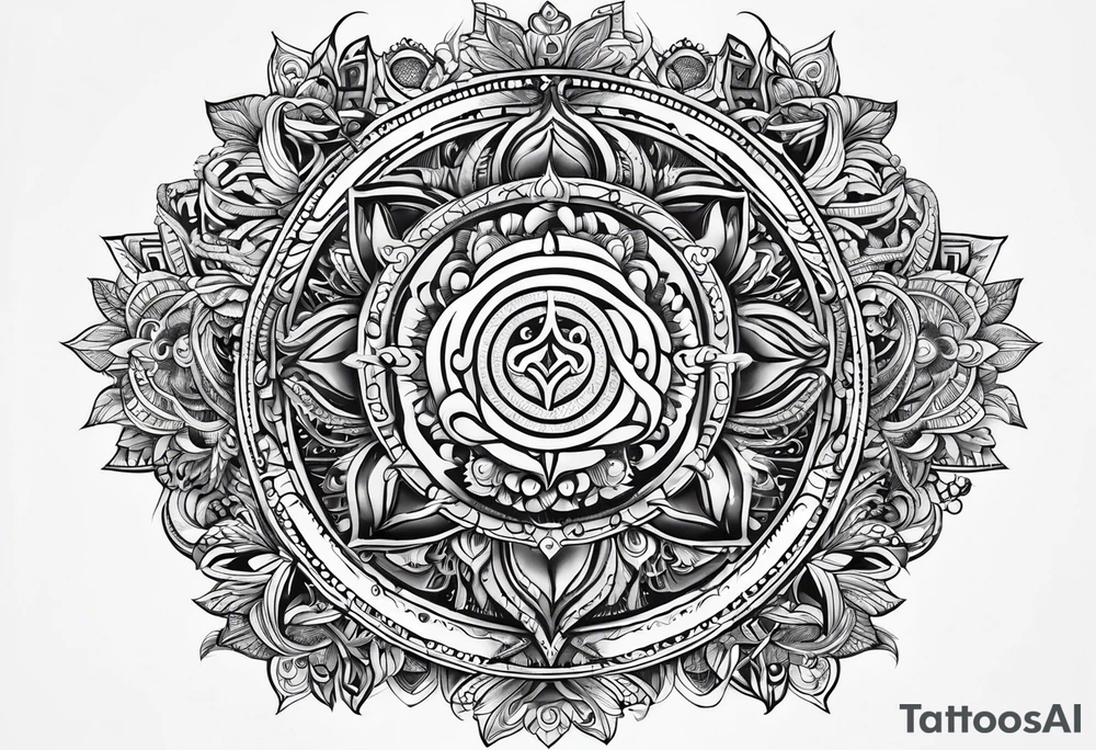 Sanskrit symbol for breathe tattoo idea