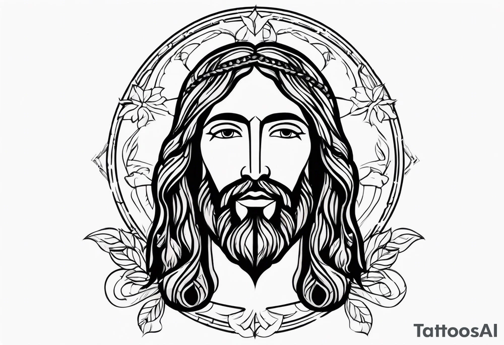 jesus loves you tattoo idea