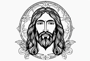 jesus loves you tattoo idea
