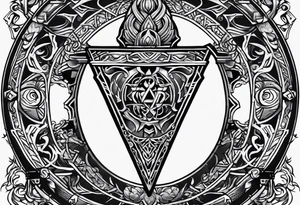 Lighting hammer tattoo idea