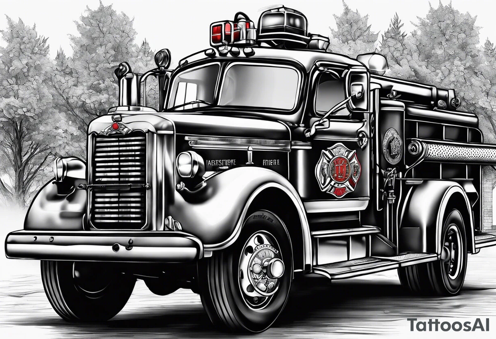 Firefighter tattoo idea