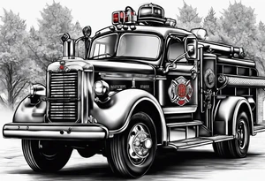Firefighter tattoo idea