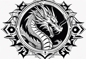 Dragon claw tattoo idea