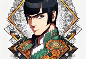 Rock Lee tattoo idea