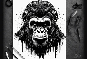 Caeser from planet of the apes tattoo idea