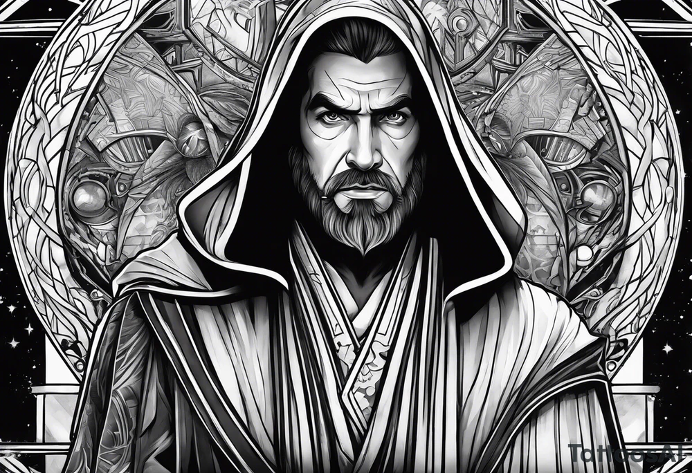 Jedi with doctor who tattoo idea