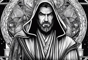 Jedi with doctor who tattoo idea