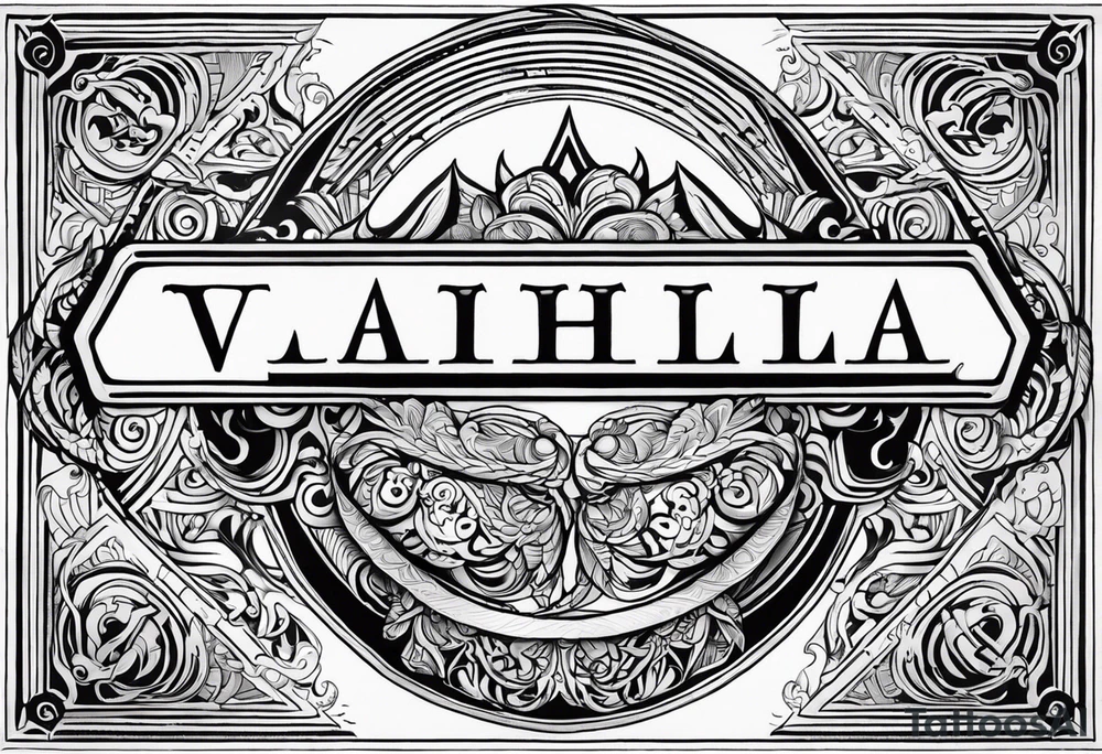 Valhalla heaven tattoo idea