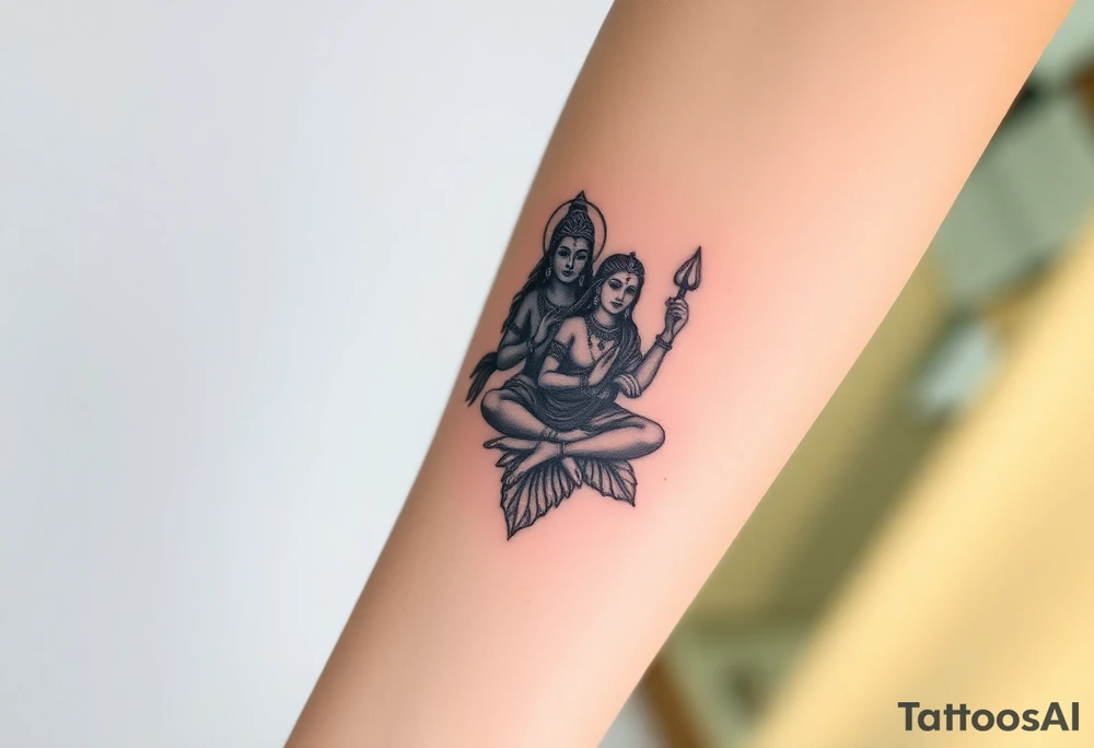 Lord Shiva, Godess Kali, Godess Lilith Together tattoo idea