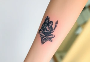 Lord Shiva, Godess Kali, Godess Lilith Together tattoo idea