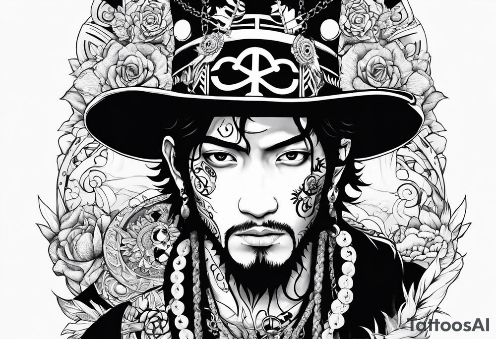 trafalgar law tattoo tattoo idea