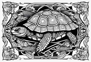 tessellated turtles tattoo idea