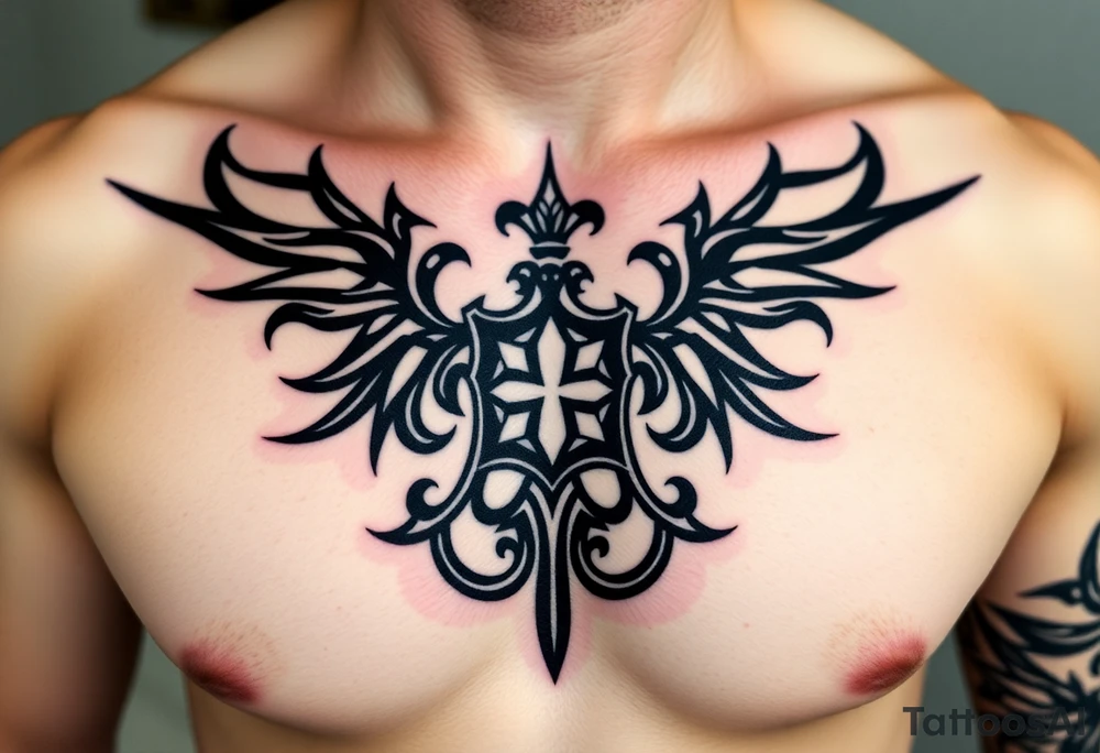 Smith Irish family crest tattoo idea