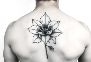 birthflower for August, April, October tattoo idea