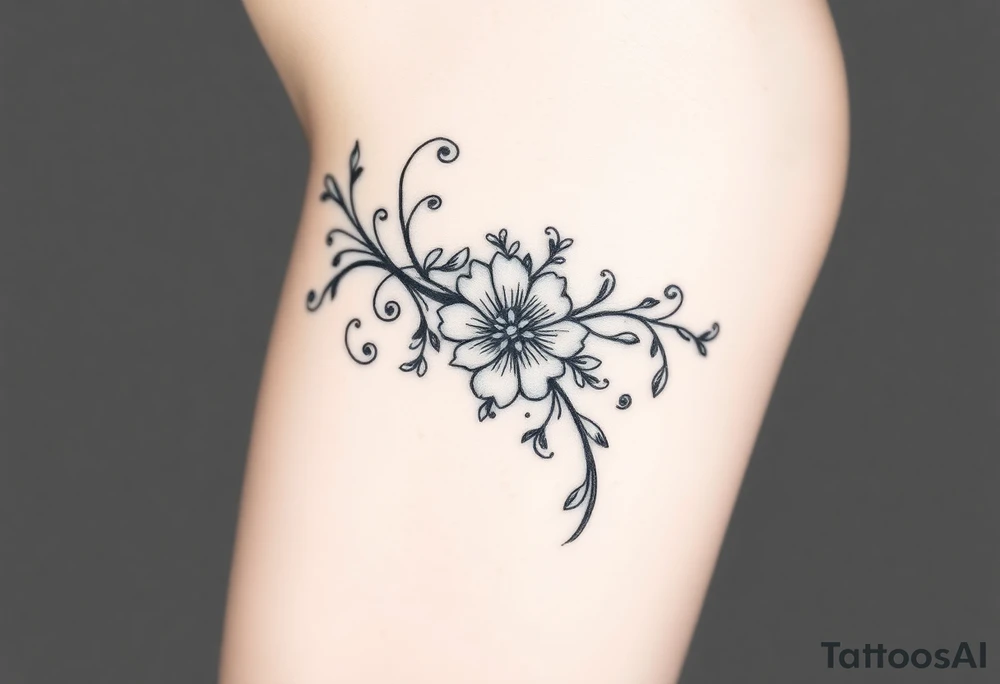 Sexy thigh tattoo tattoo idea