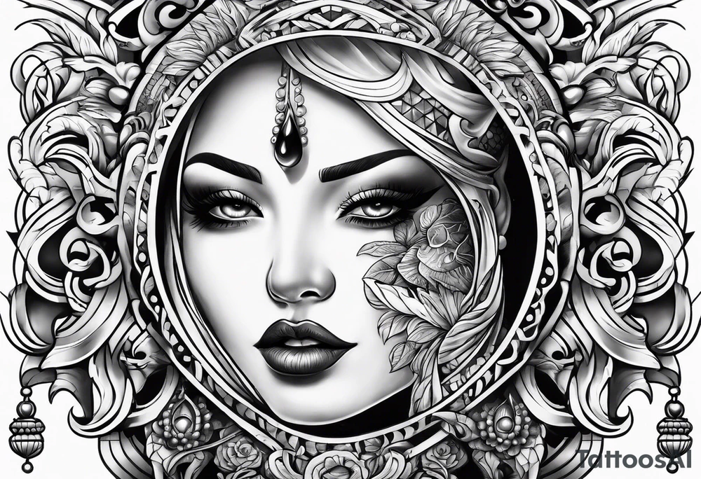 Granchio chicano tattoo idea