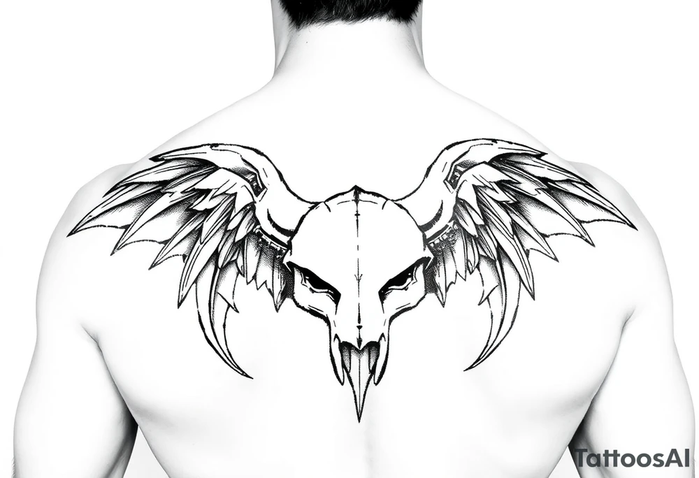 full back tattoo tattoo idea