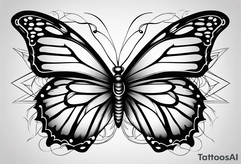 Butterfly tattoo idea