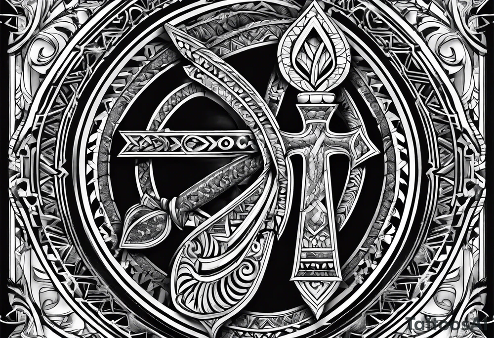 ankh, arm tattoo idea