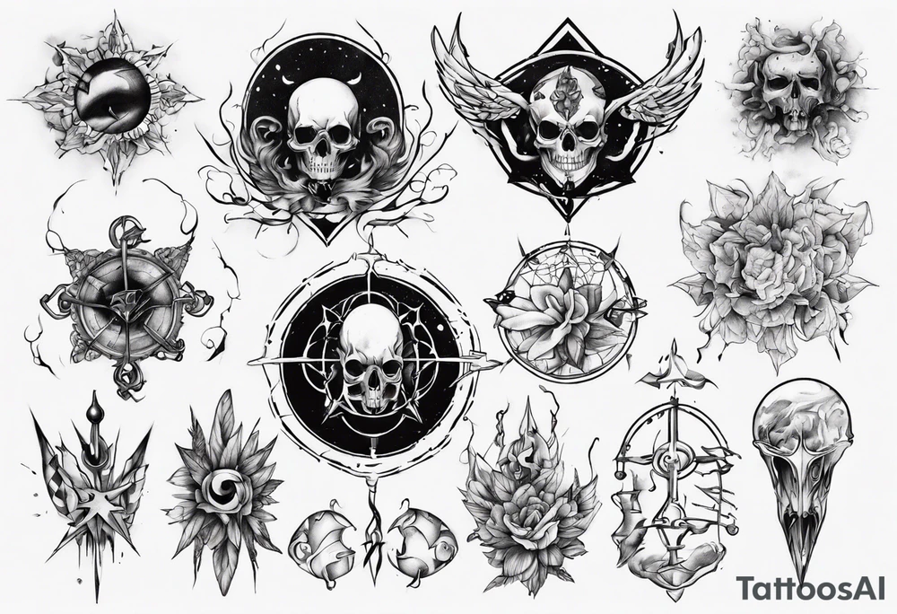 The emptiness tattoo idea