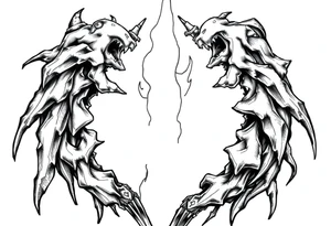 addiction tattoo idea