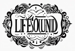 Lifesound, armband tattoo idea