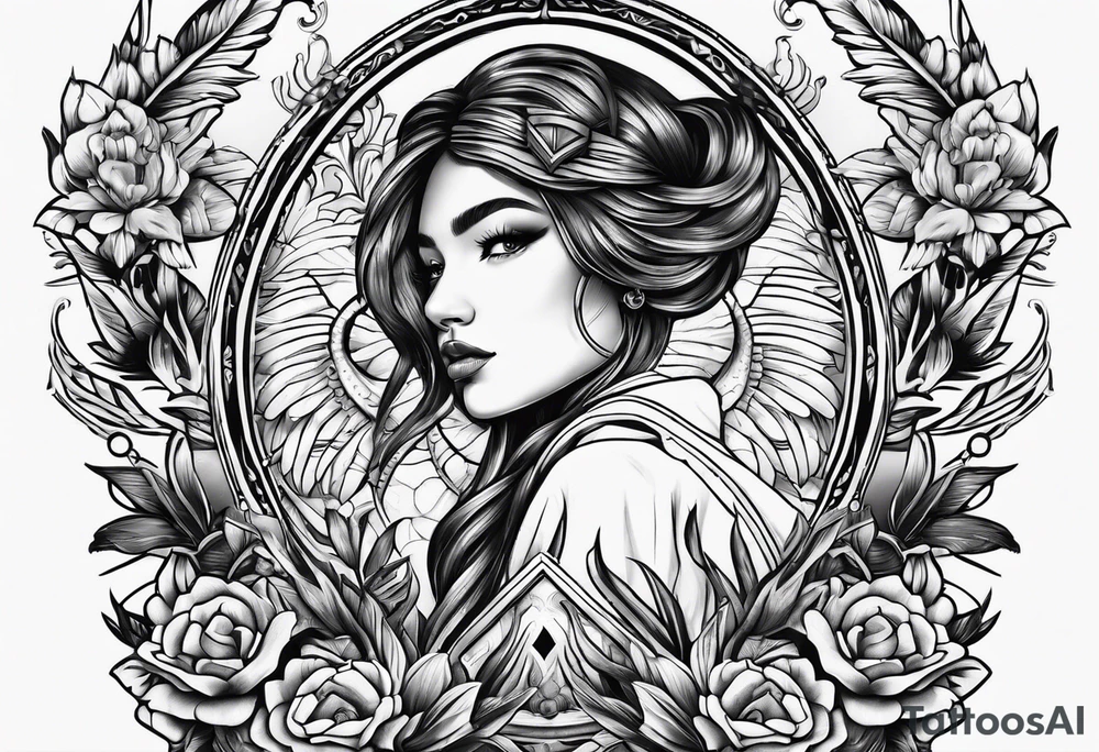 Native back tattoo tattoo idea