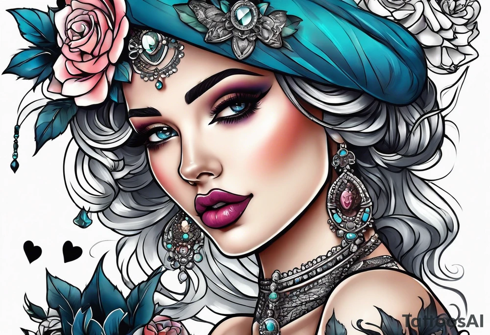 Hush
 finger to lips tattoo idea