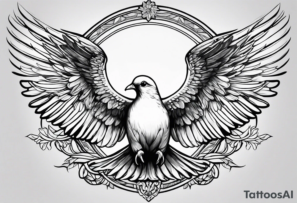 dOVE ANGEL tattoo idea