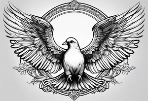 dOVE ANGEL tattoo idea