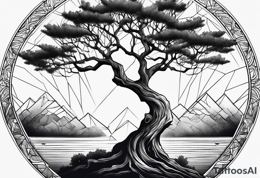 lifeless tree tattoo idea