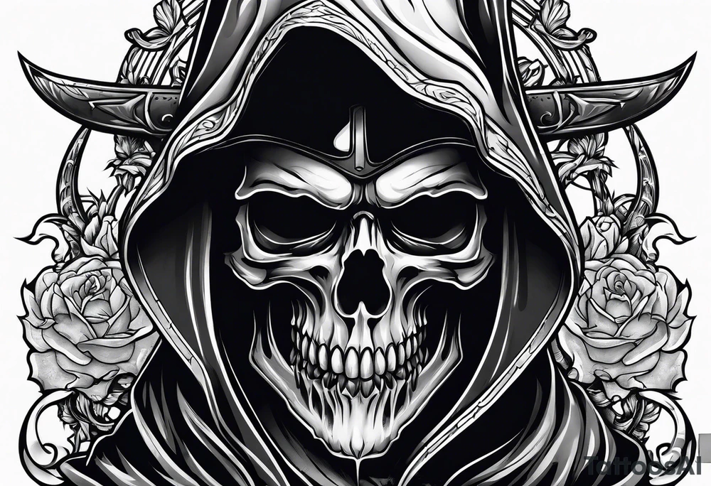 Grim reaper tattoo idea