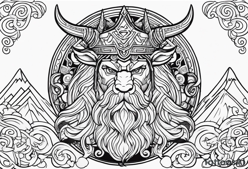 Norse mythology tattoo idea